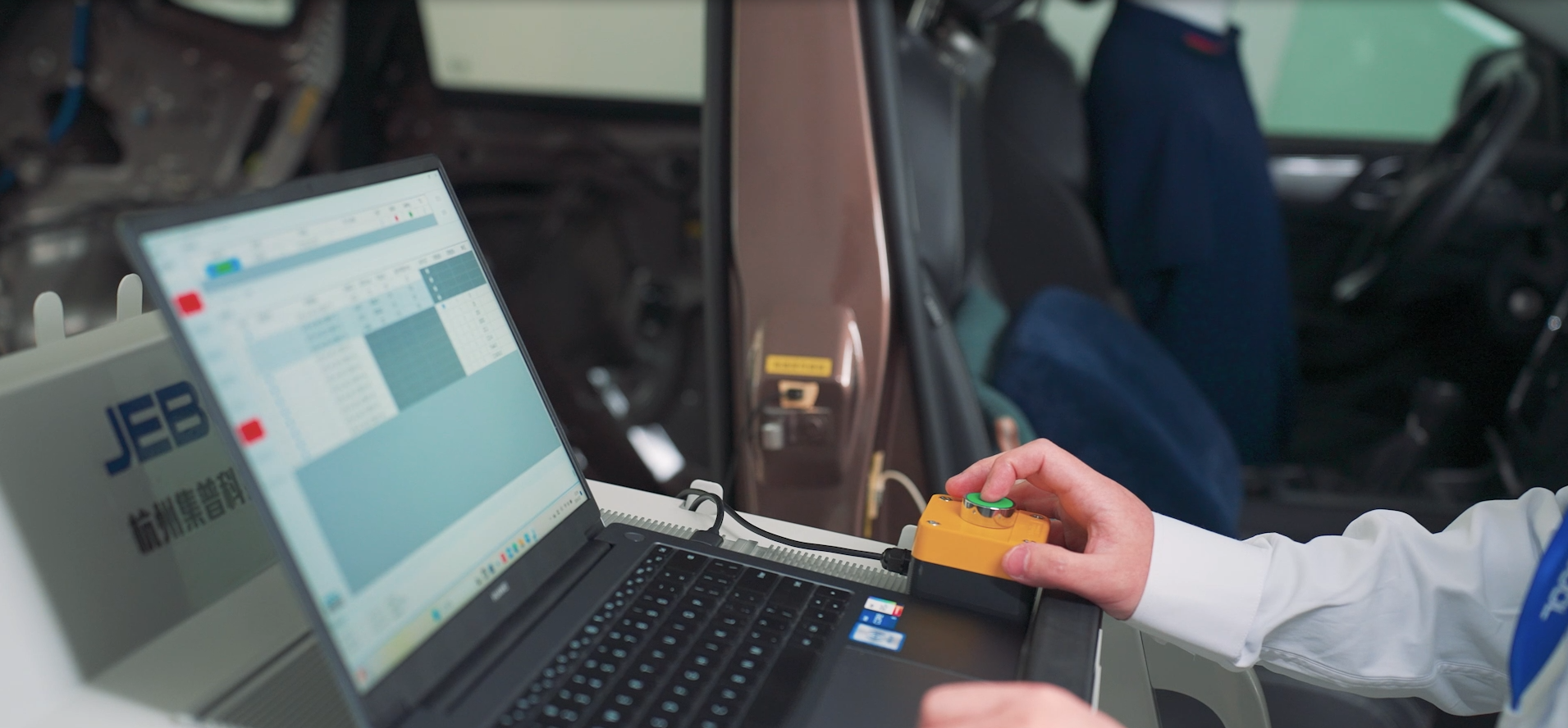 Airbag Deployment Testing